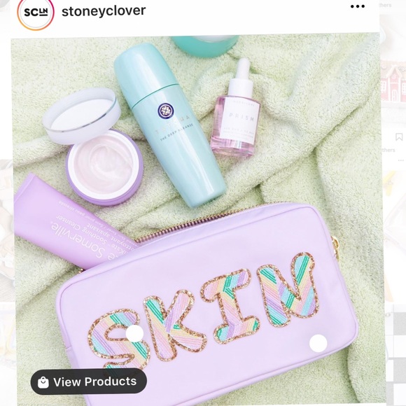 Stoney Clover Lane Bags Stoney Clover Lane Small Pouch Skin Takeout